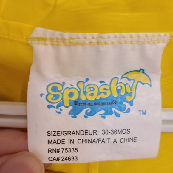 NWOT Splashy toddler one piece rain suit - Picture 6 of 8